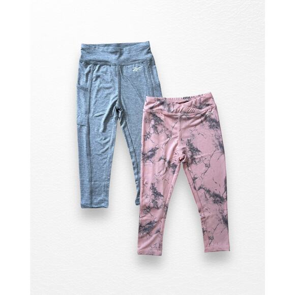 NWT Reebok Active Leggings 2-Pack, Size 4 - Picture 1 of 4
